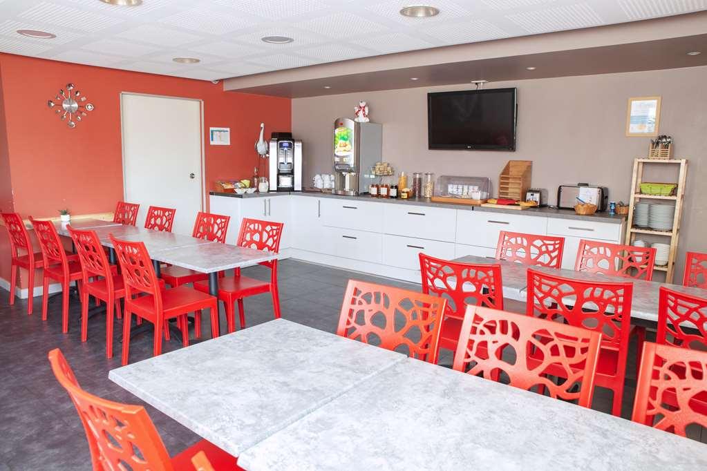 Comfort Aparthotel Mutzig Portes D'Alsace Restoran fotoğraf